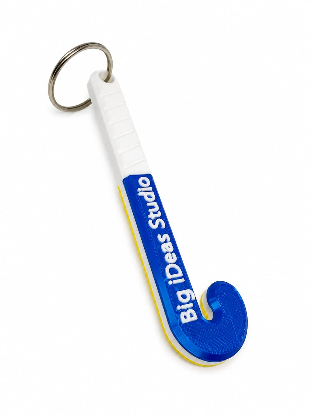 Hockey Stick Keyring V1