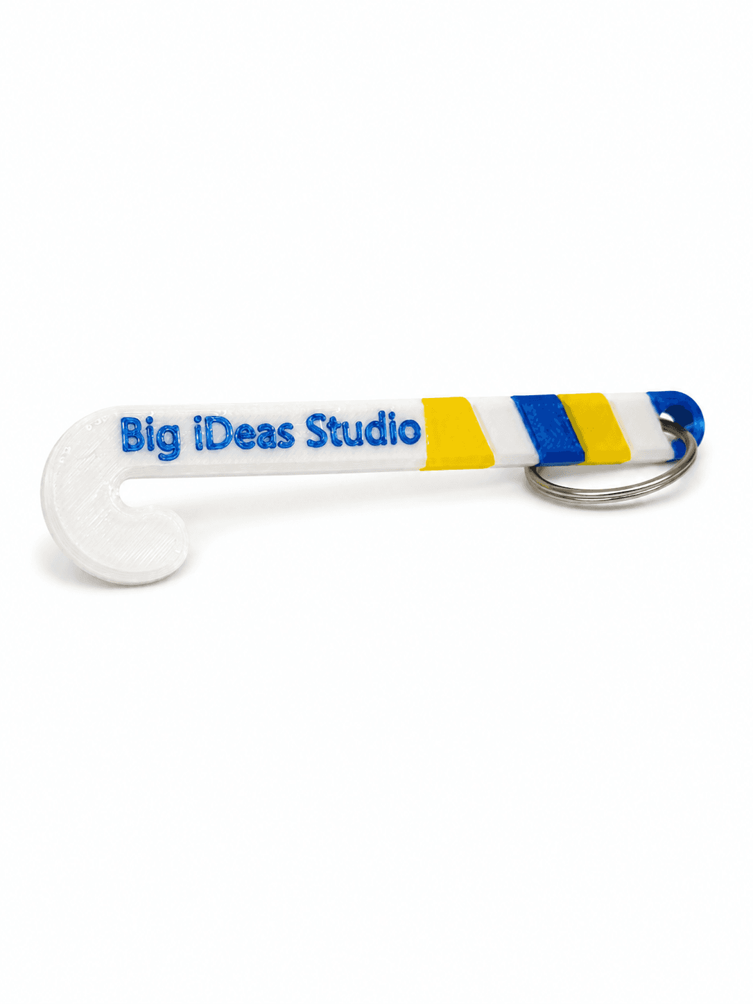 Hockey Stick Keyring V2